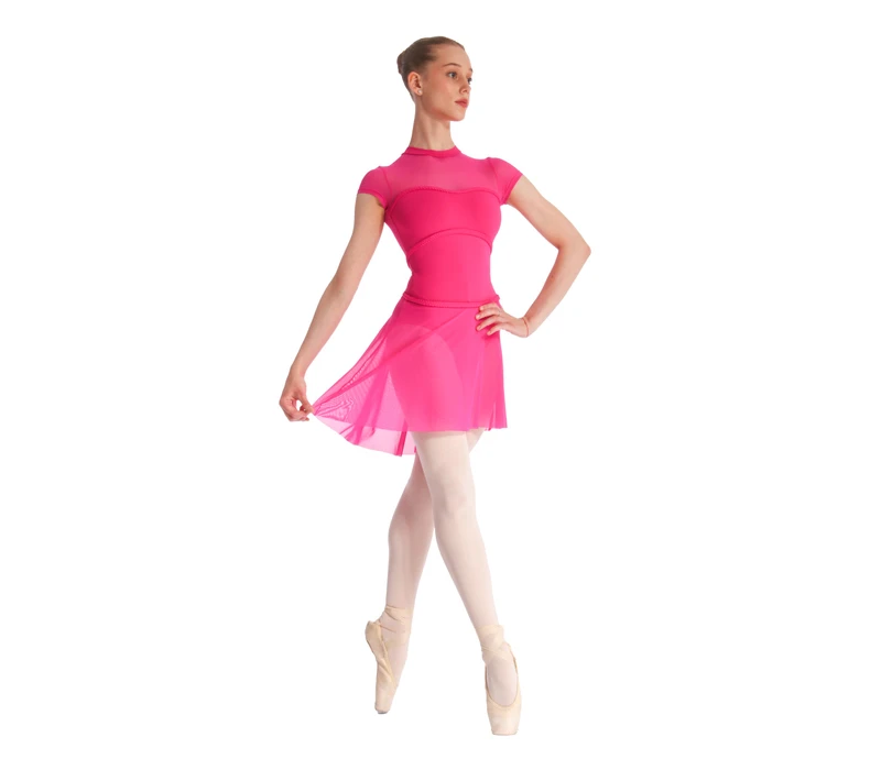 Bloch Professional, short ballet skirt for ladies - Fuchsia