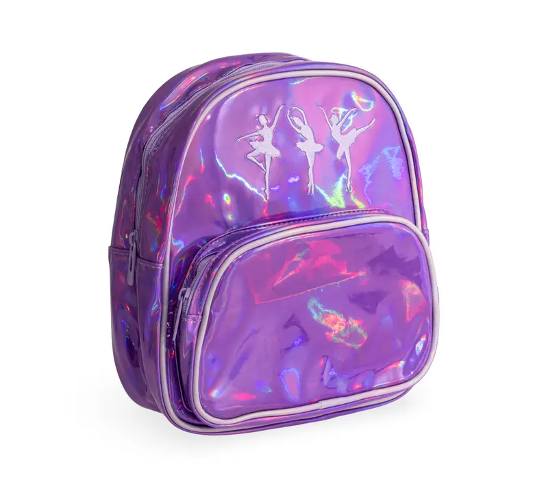 Bloch Ballerina Backpack, rainbow girls backpack - Iridescent lilac