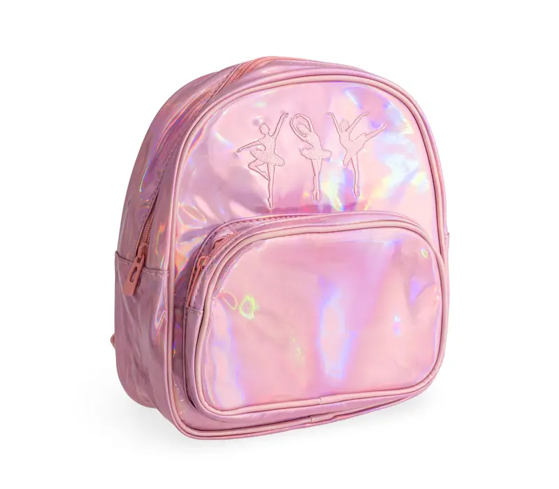 Bloch Ballerina Backpack, rainbow girls backpack - Iridescent pink 