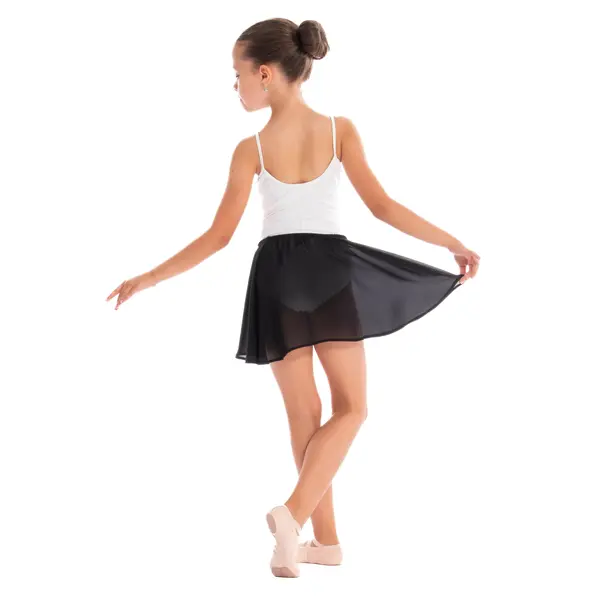 Bloch Barre, girl's skirt with elastic band