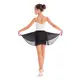 Bloch Barre, girl's skirt with elastic band