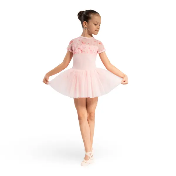 Bloch Belle Floral, tutu leotard for girls 