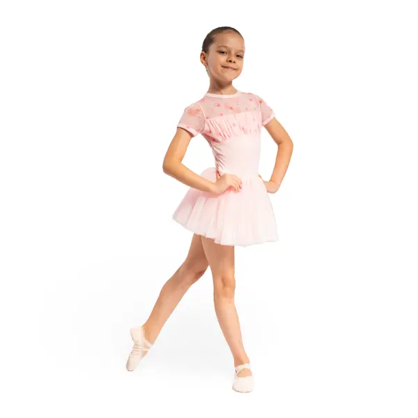 Bloch Belle Floral, tutu leotard for girls 