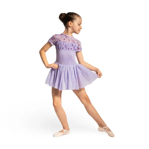 Bloch Belle Floral, tutu leotard for girls 