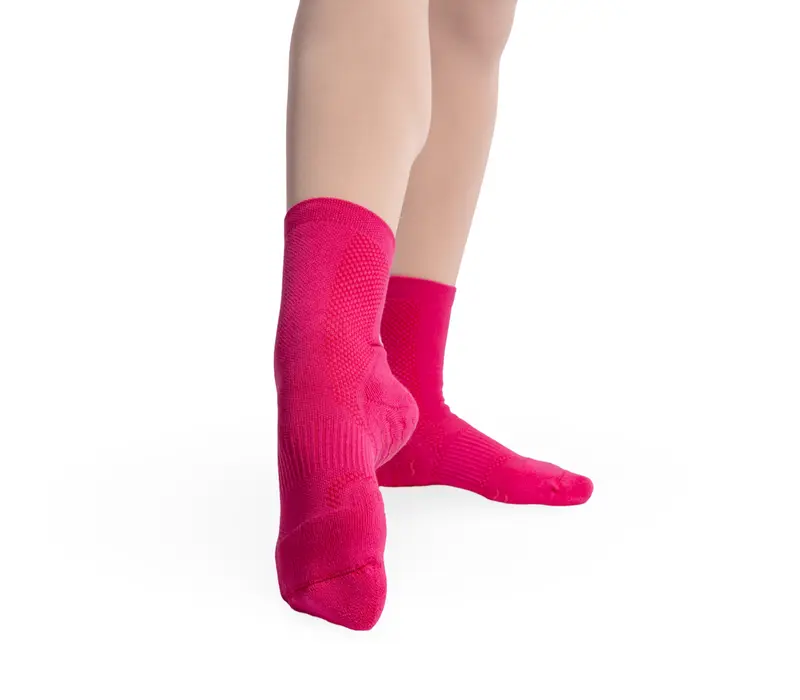 Bloch Blochsox, children dance socks - Hot pink