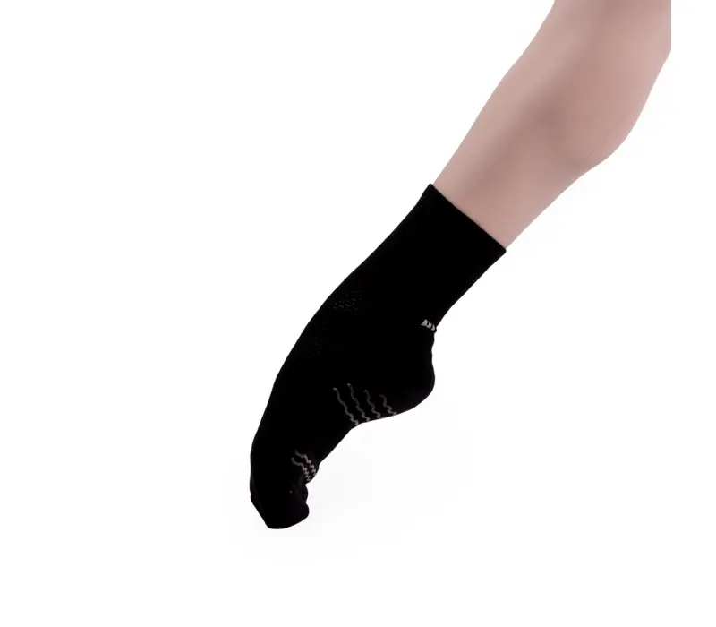 Bloch Blochsox, shorter dance socks - Black