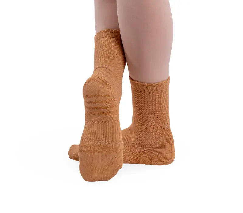 Bloch Blochsox, children dance socks - Nude Bloch