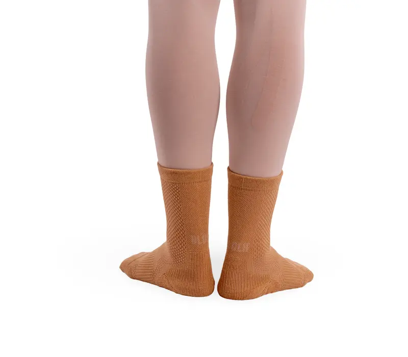 Bloch Blochsox, shorter dance socks - Nude Bloch