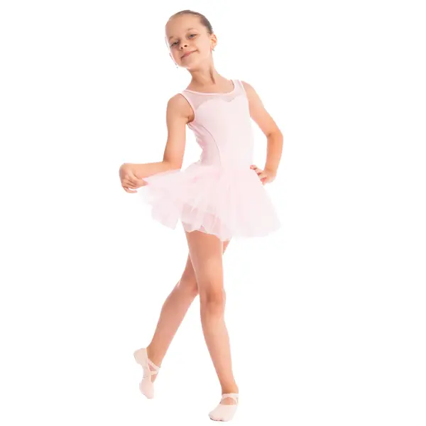 Bloch Buttercap tank tutu dress, dress with tutu skirt for girls