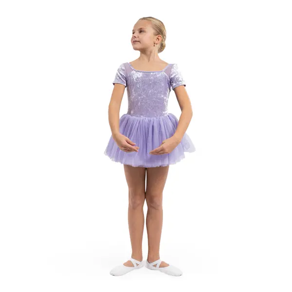 Bloch Delilah, leotard for girls with tutu skirt