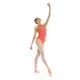 Bloch Cassia Floral leotard, women's leotard with embroidered mesh on the back