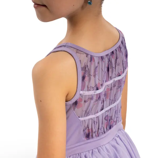 Bloch Evie Floral tank, tank leotard with tutu skirt