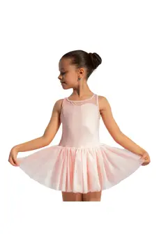 Bloch Evie Floral tank, tank leotard with tutu skirt