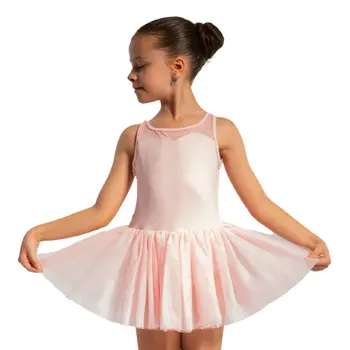 Bloch Evie Floral tank, tank leotard with tutu skirt