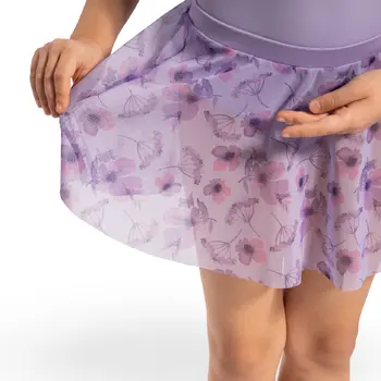 Bloch Grace Floral, girl's floral skirt