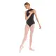 Bloch Kali Floral, women's leotard to the neck with an open back