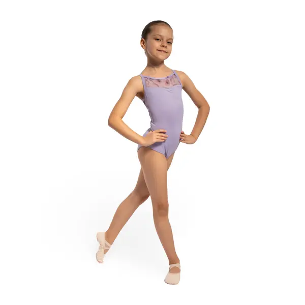 Bloch Lila Floral, camisole leotard for girls