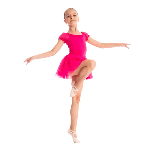 Mirella Miami tutu dress, girls leotard with tutu skirt 