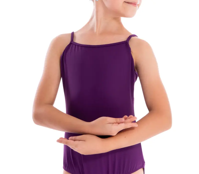 Bloch Parem, leotard for girls - Aubergine Bloch