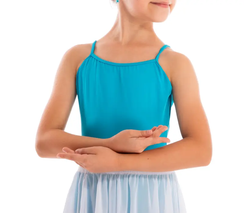 Bloch Parem, leotard for girls - Turquoise Bloch