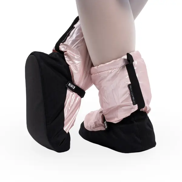 Bloch metalic bootie, women's warm-up shoes