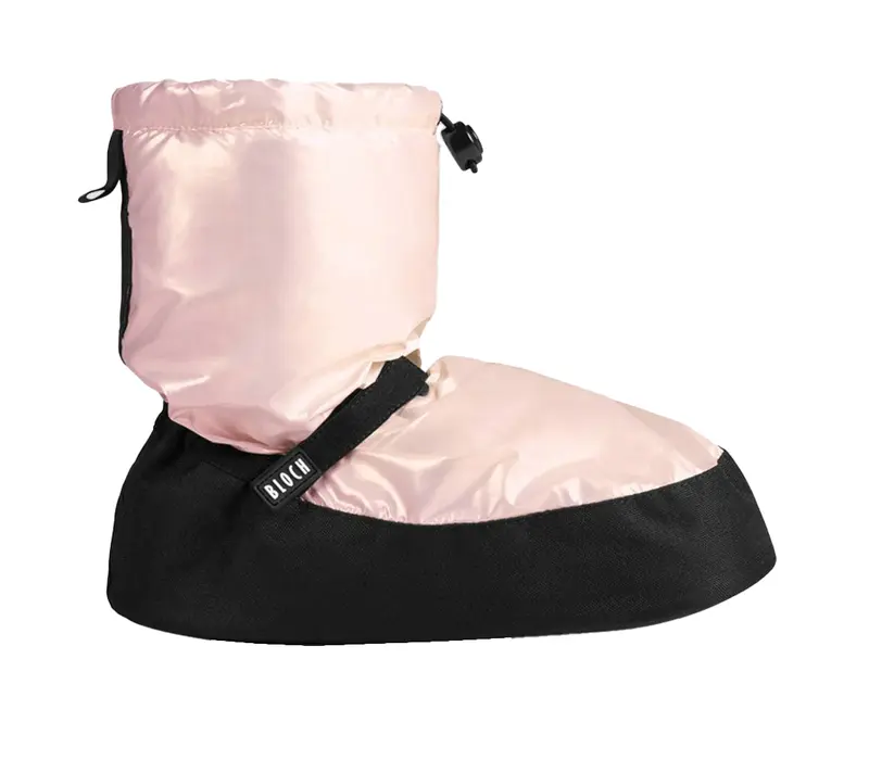 Bloch metalic bootie, women's warm-up shoes - Pink metallic Bloch