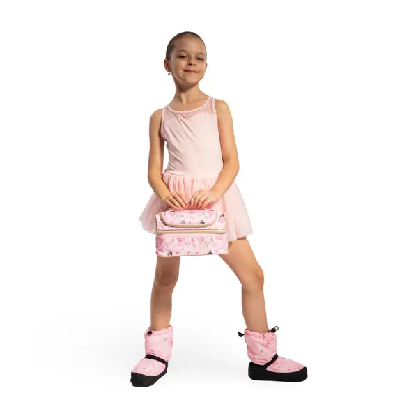 Bloch Booties edition with flower pattern, warming shoes for children