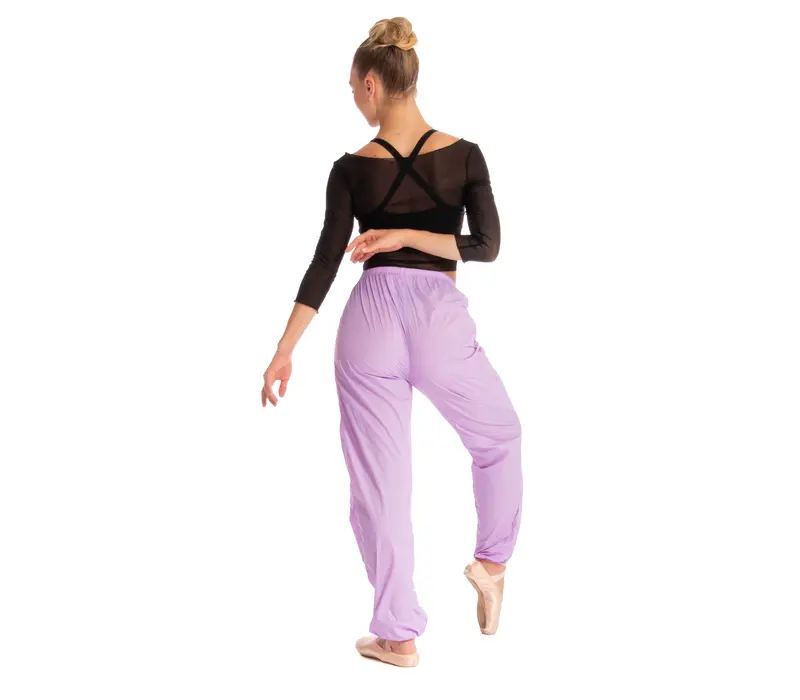 Bloch, womens` warm-up pants - Lilac Bloch