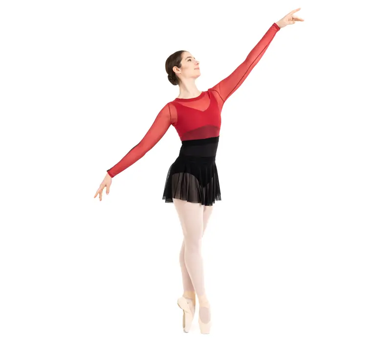 Capezio cross over felső, felső lányoknak bemelegítésre - Scarlet Capezio