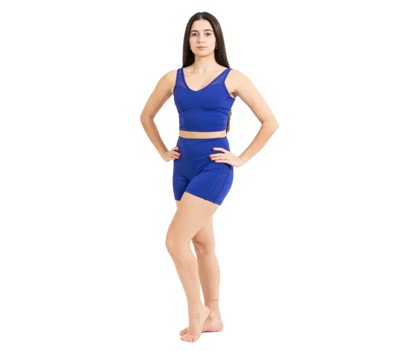 Capezio Bella Notte Dolce Tank, women's top - Spectrum Blue 