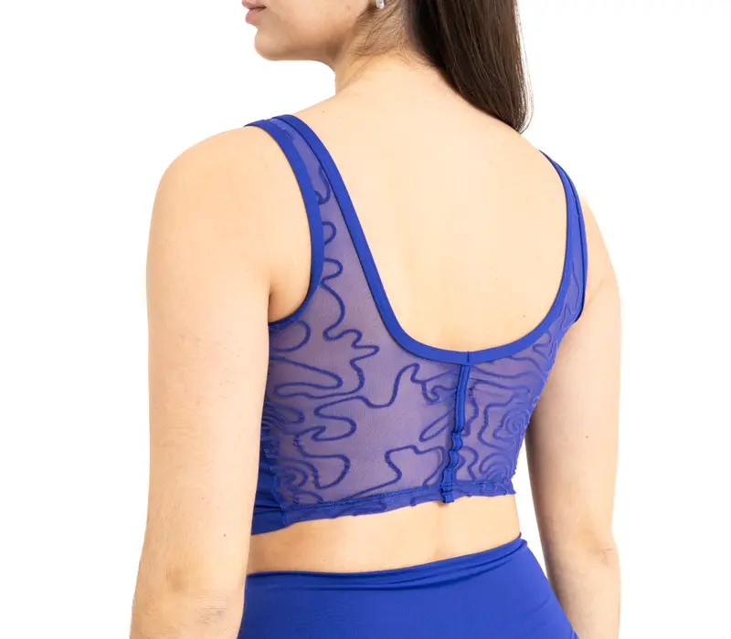 Capezio Bella Notte Dolce Tank, women's top - Spectrum Blue 