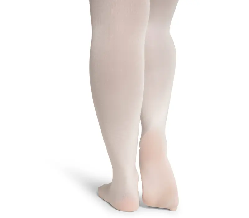 Capezio Ultra Soft tight self knit, footed women's tights - Light pink Capezio