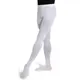 Capezio Ultra Soft tight self knit, footed women's tights - White