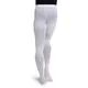 Capezio Ultra Soft tight self knit, footed women's tights - White