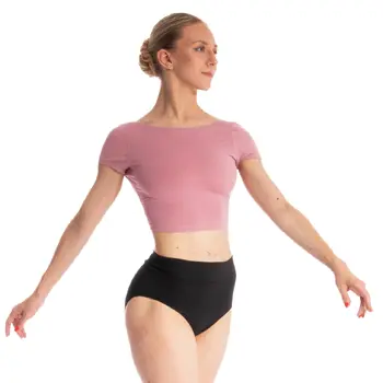 Capezio Clover Crop Top, top for ladies