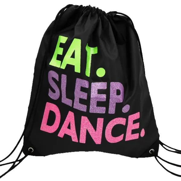 Capezio Eat Sleep Dance, drawstring bag