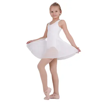 Capezio Empire dress, girl's ballet dress - White