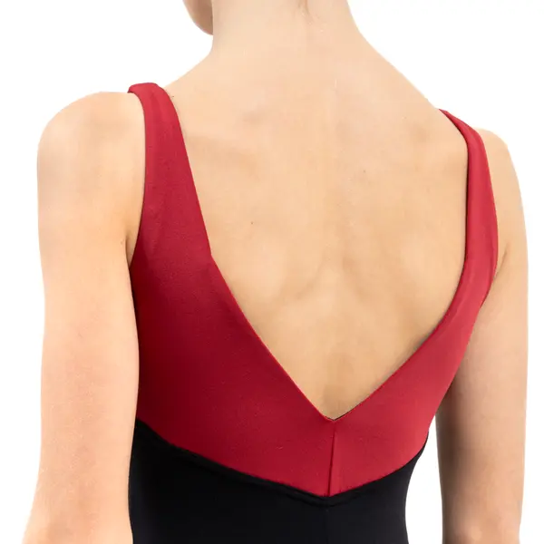 Capezio C'est La Vie Étoile Leotard, girl's leotard with thick shoulder straps