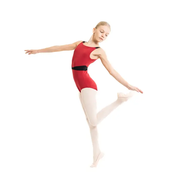 Capezio C'est La Vie Fleur, girl's leotard with thick shoulder straps