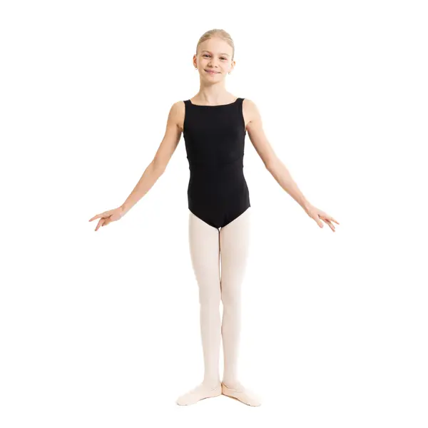 Capezio C'est La Vie Fleur, girl's leotard with thick shoulder straps