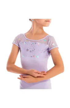 Capezio Galaxy, children's leotard with short sleeves 