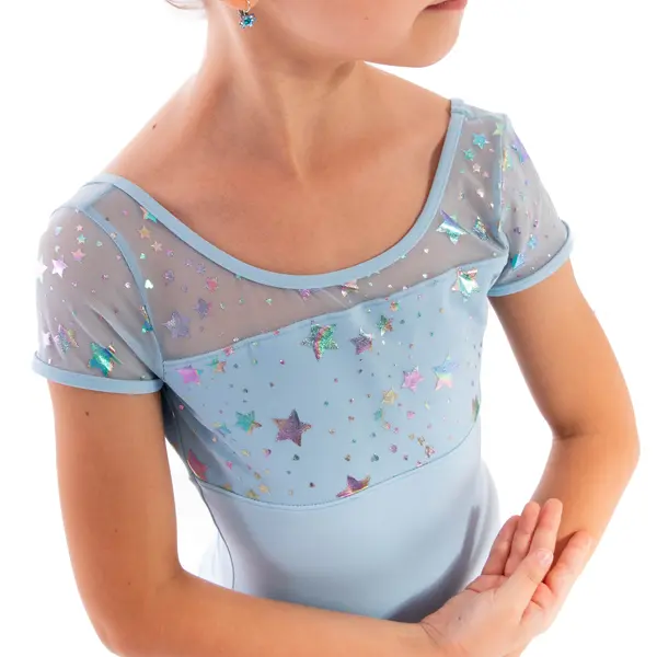 Capezio Galaxy, children's leotard with short sleeves 