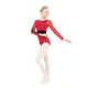 Capezio C'est La Vie Joyeux mesh cover up, girl's top - Scarlet Capezio