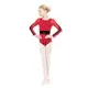 Capezio C'est La Vie Joyeux mesh cover up, girl's top - Scarlet Capezio