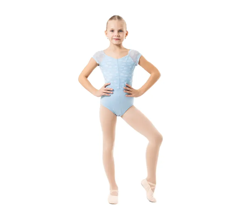 Capezio Nine Rainbow leotard, girls leotard - Light blue Capezio