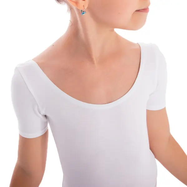 Capezio Scoop Neck Short Sleeve Leotard for children