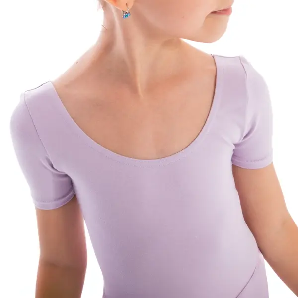 Capezio Scoop Neck Short Sleeve Leotard for children