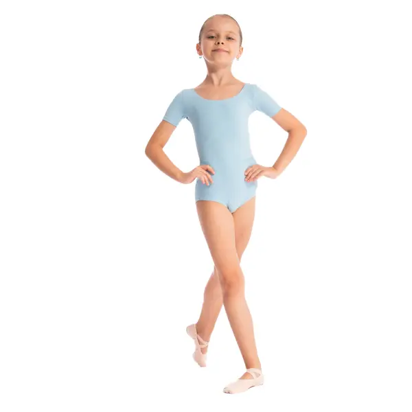 Capezio Scoop Neck Short Sleeve Leotard for children