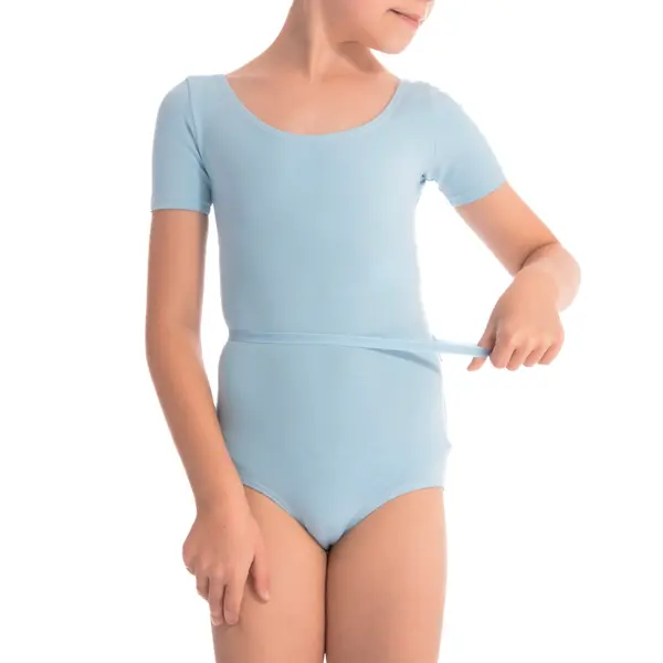 Capezio Scoop Neck Short Sleeve Leotard for children