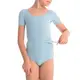 Capezio Scoop Neck Short Sleeve Leotard for children - Light blue Capezio